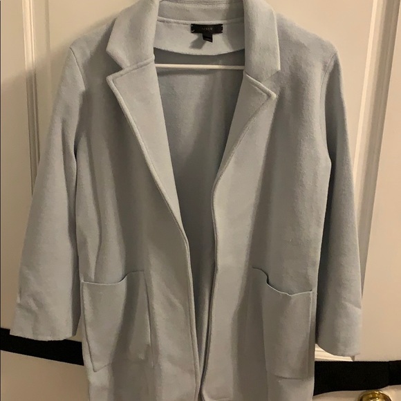 J. Crew Sweaters - J Crew Light Blue 3/4 length Sweater Size XS